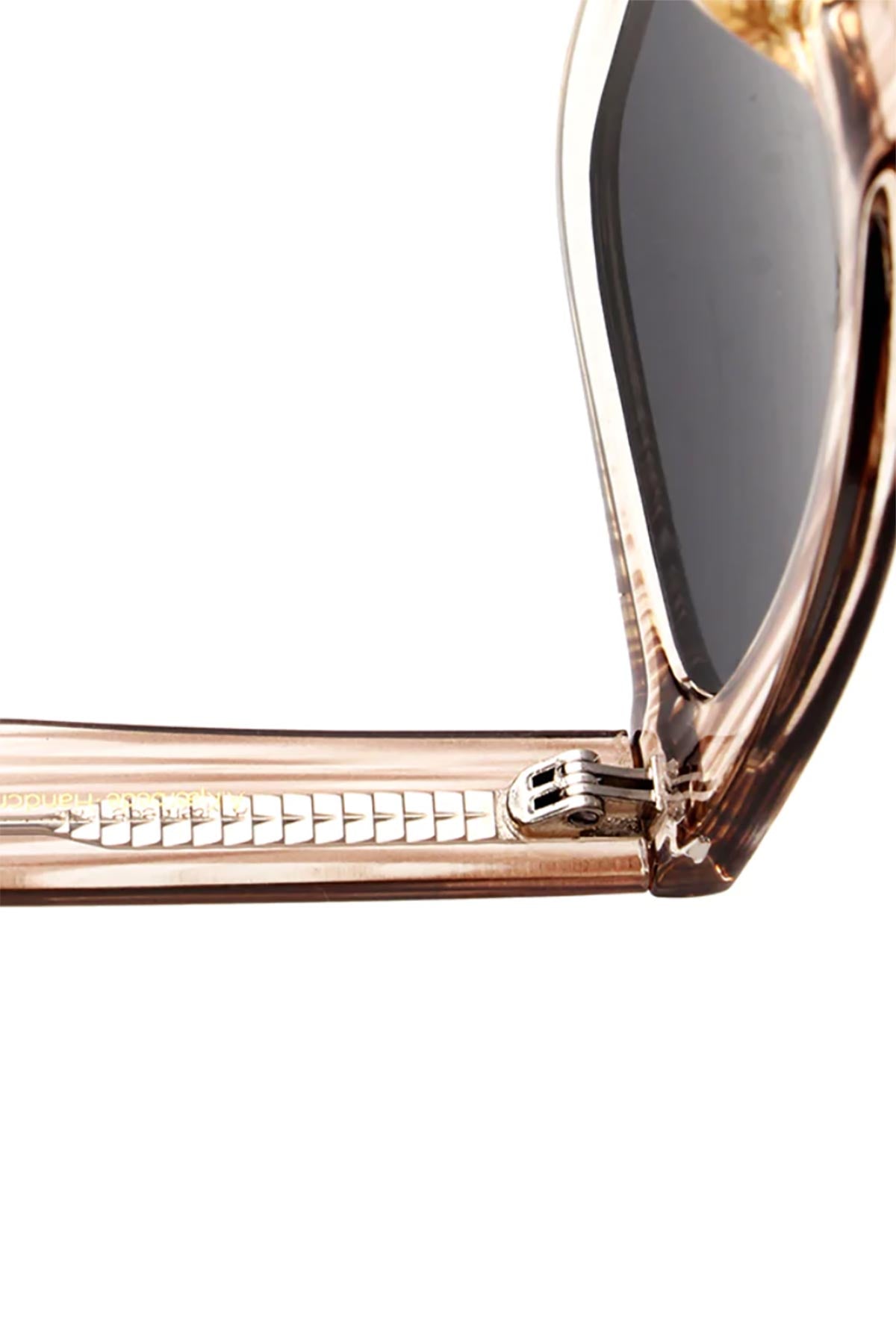A Kjaerbede Big Kanye Sunglasses In Demi Grey Crystal Transparent