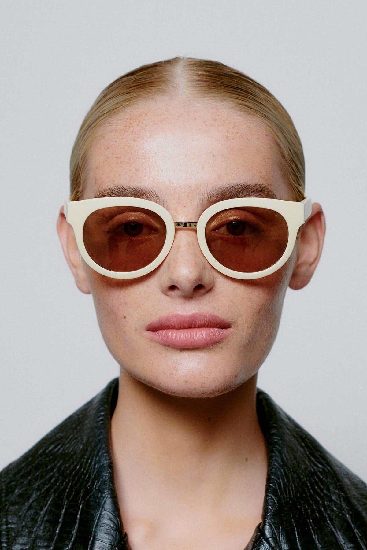 A Kjaerbede Jolie Sunglasses In Cream