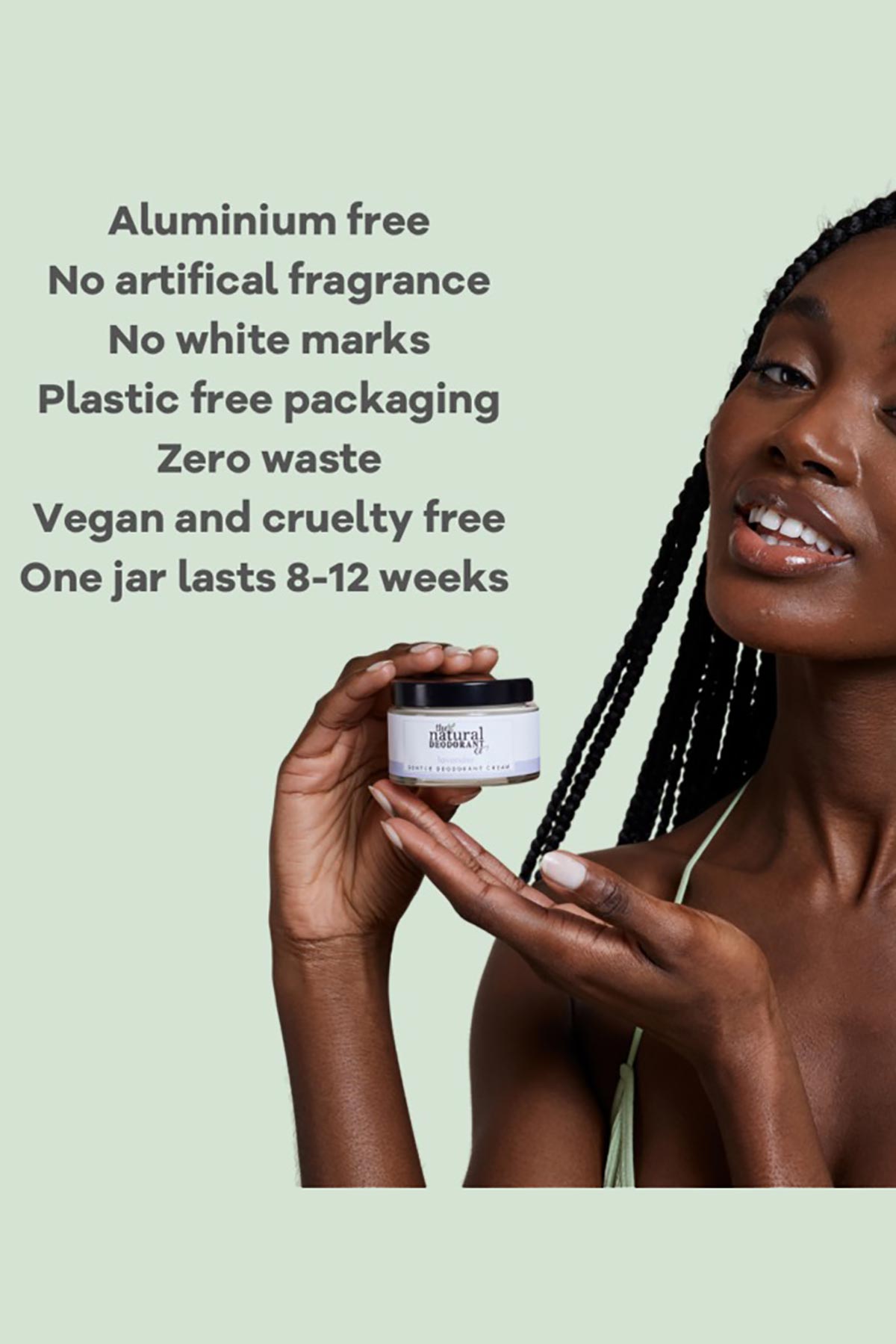 The Natural Deodorant Co. Active Deodorant Balm Mint & Eucalyptus