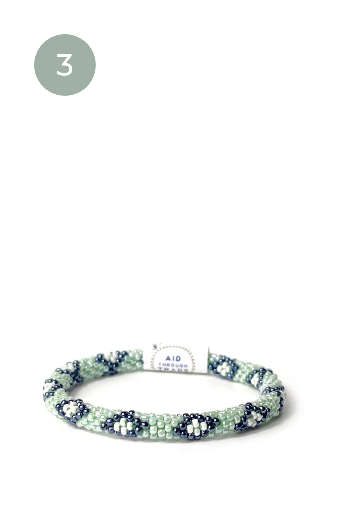 Aid Through Trade Mint Chip Collection - Roll-On® Bracelets