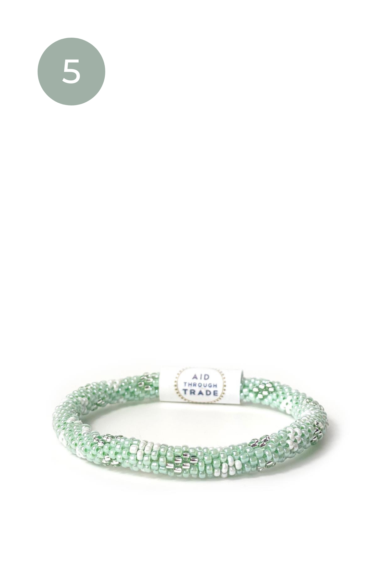 Aid Through Trade Mint Chip Collection - Roll-On® Bracelets
