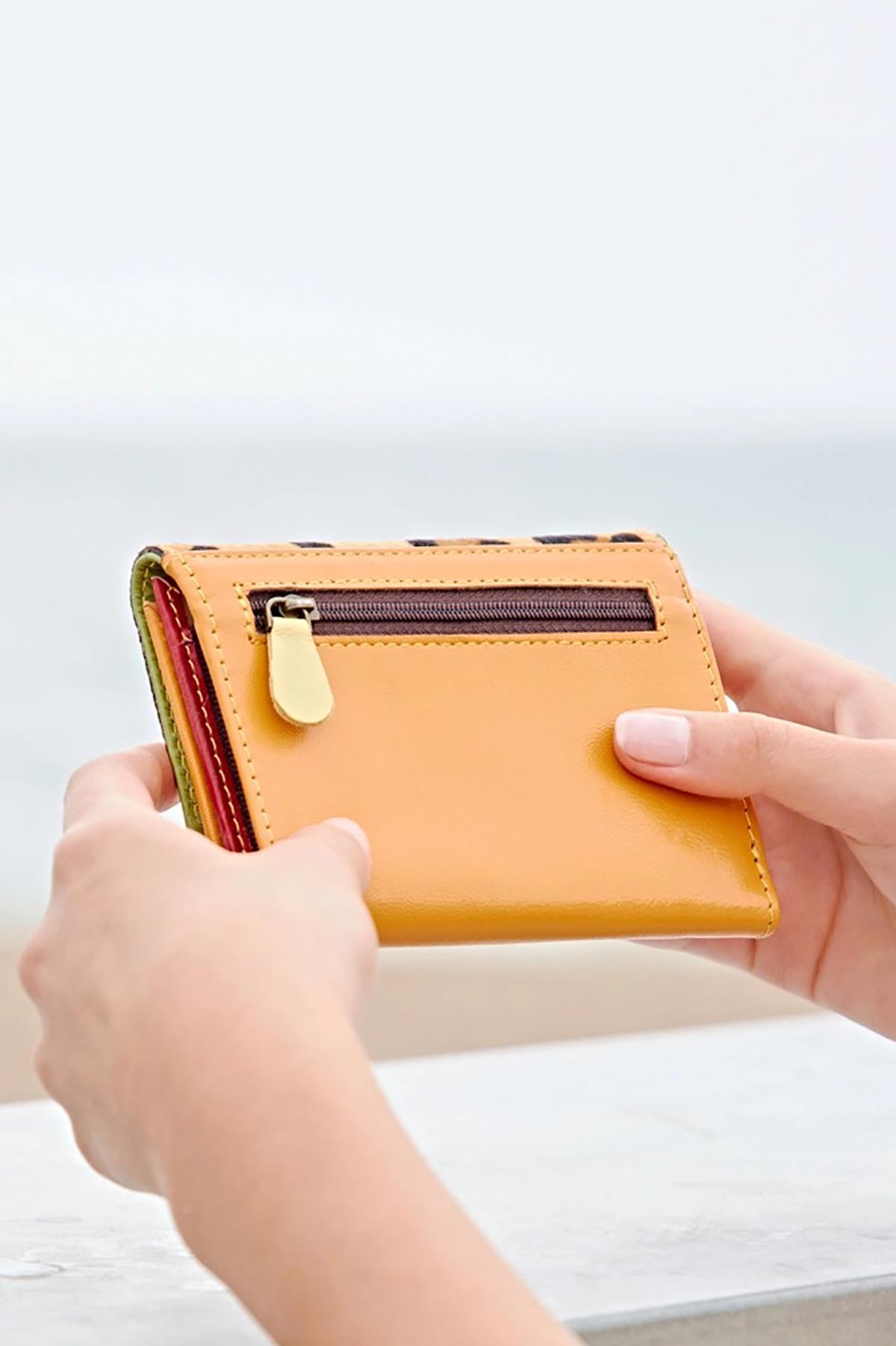 Paper High Ananya Multicoloured Recycled Leather Purse