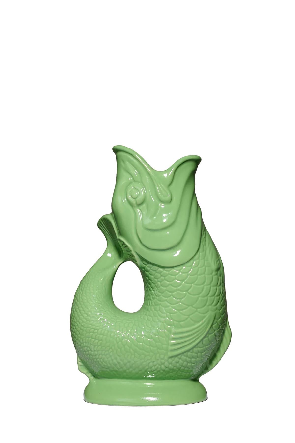 The Original Gluggle Jug Factory Apple Green Original Gluggle Jug Pitcher Vase