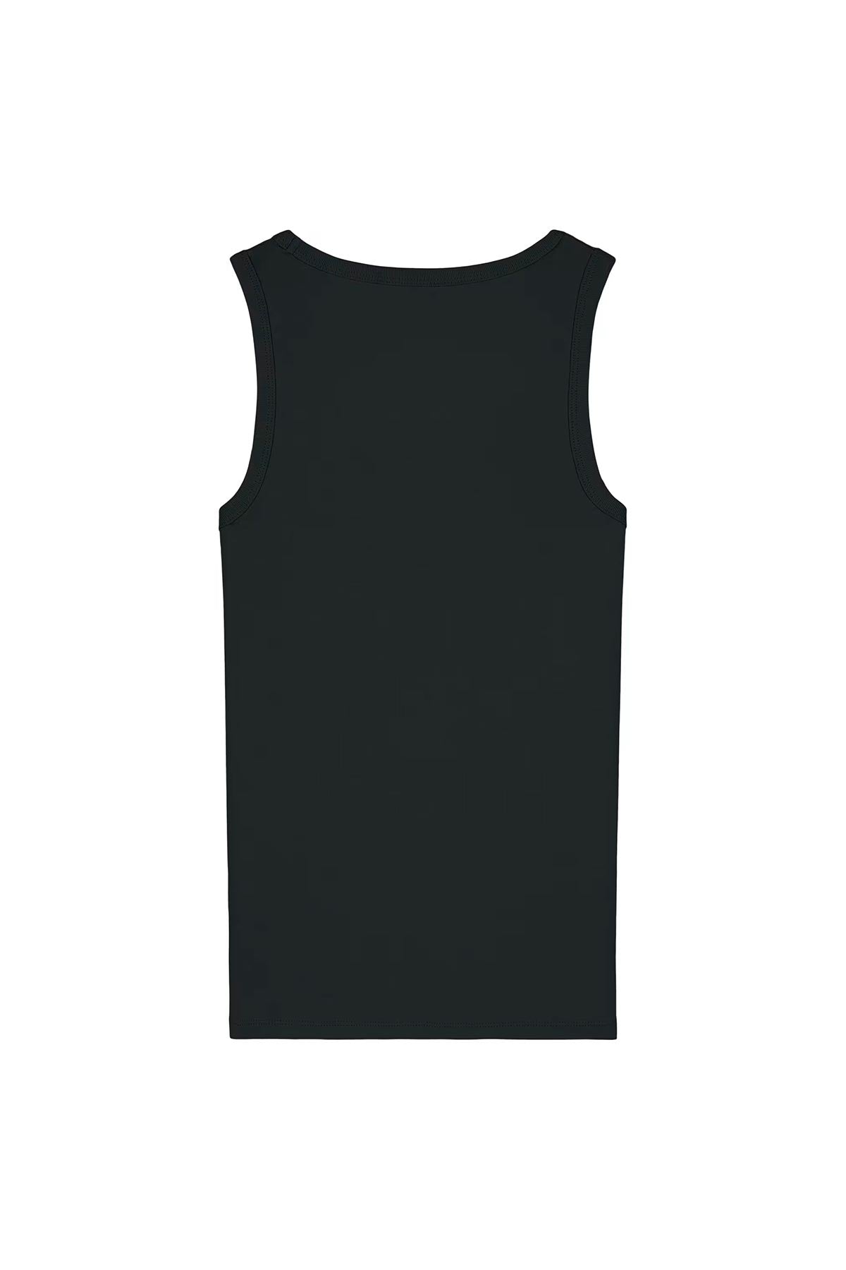 Mia Strada London Ava Organic Fitted Tank Top In Black