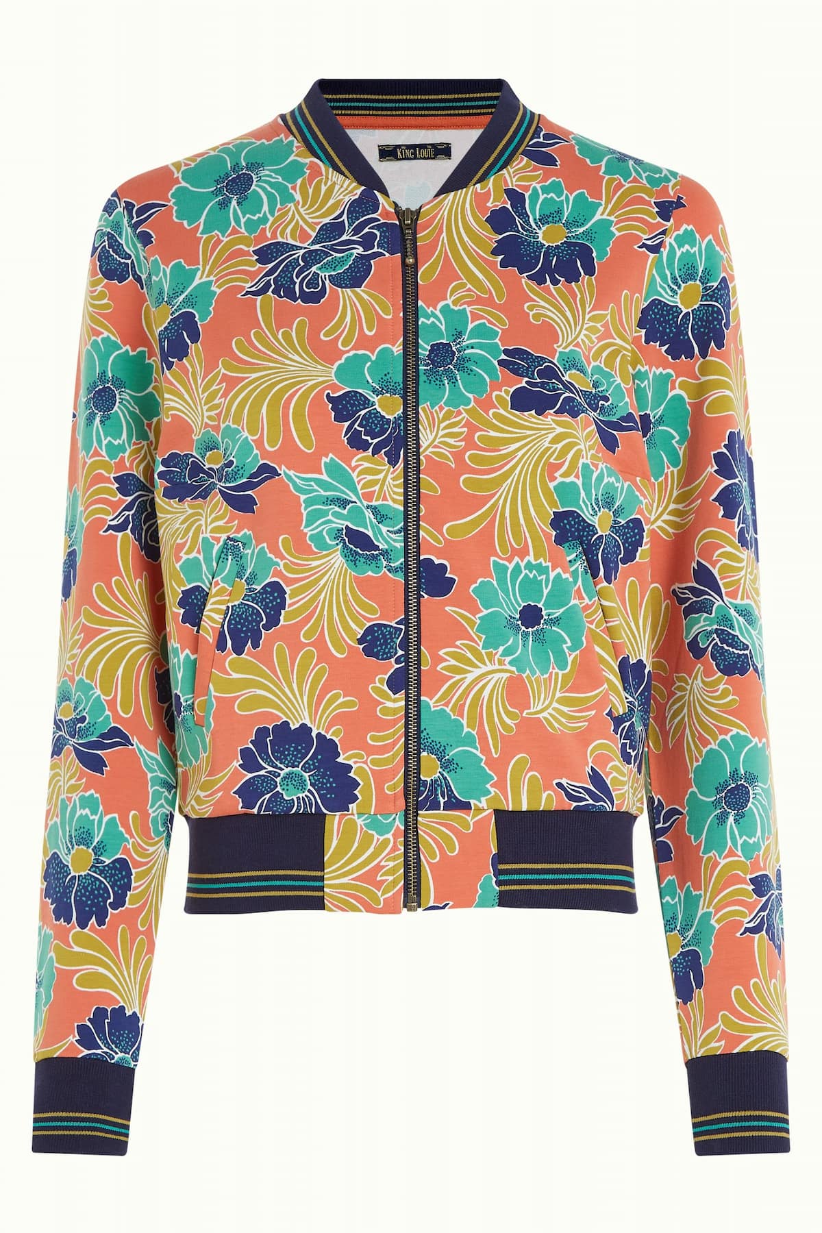 King Louie Bessie Jacket Lake Orange Jacket