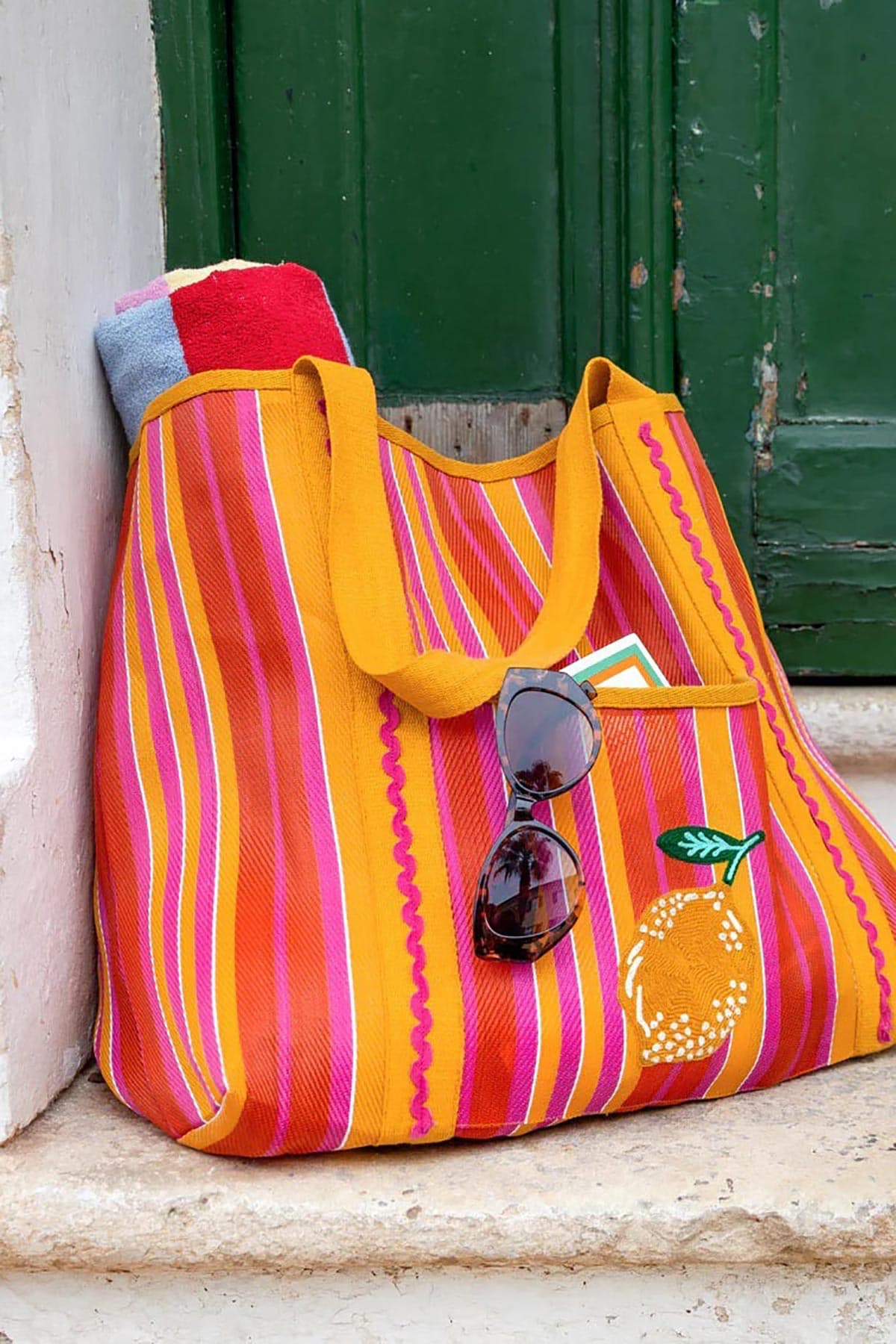 Talking Tables Bon Appetit Recycled Plastic Lemon Tote Bag