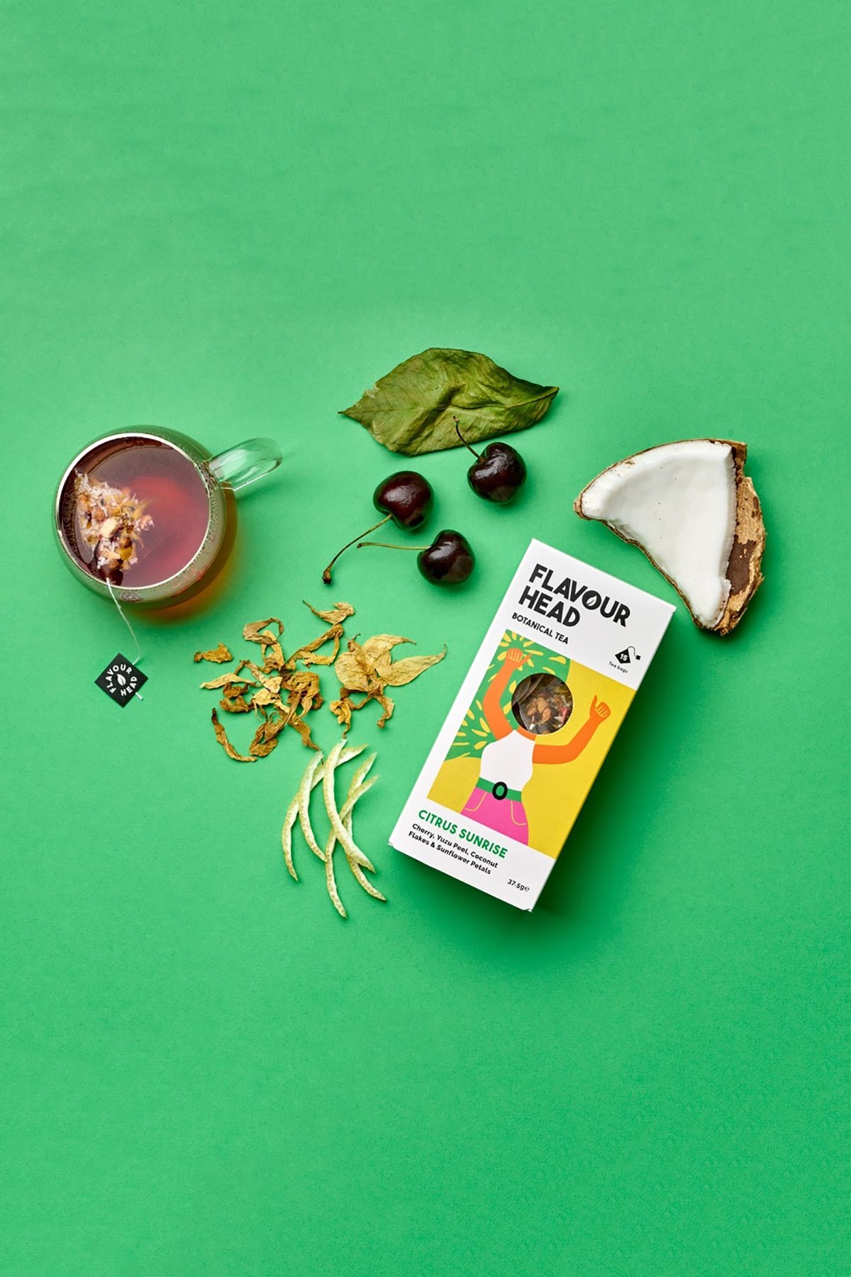 Flavour Head Citrus Sunrise Citrus Tea Bags