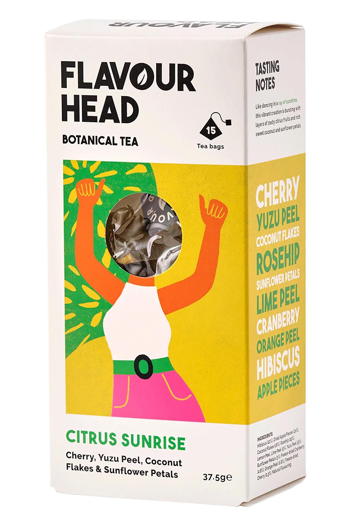 Flavour Head Citrus Sunrise Citrus Tea Bags