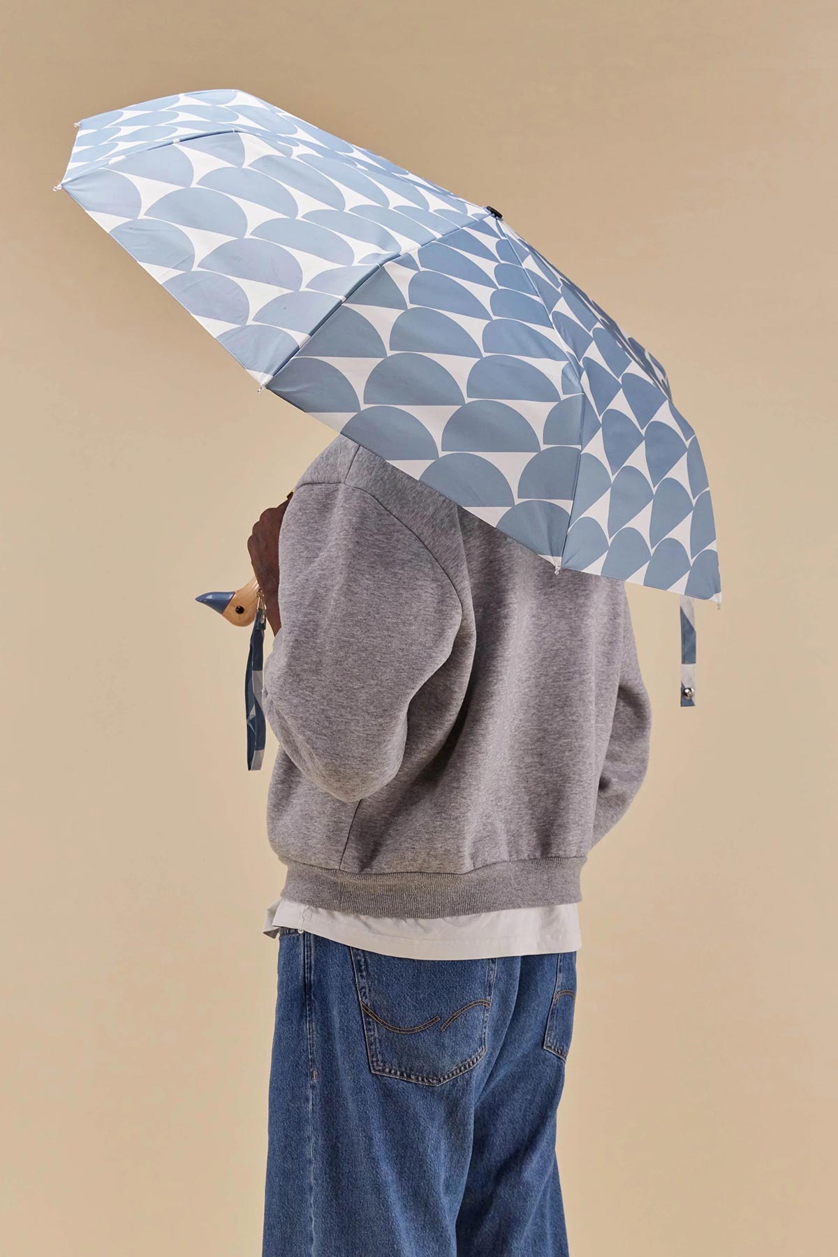Original Duckhead Denim Moon Eco-Friendly Compact Duck Umbrella