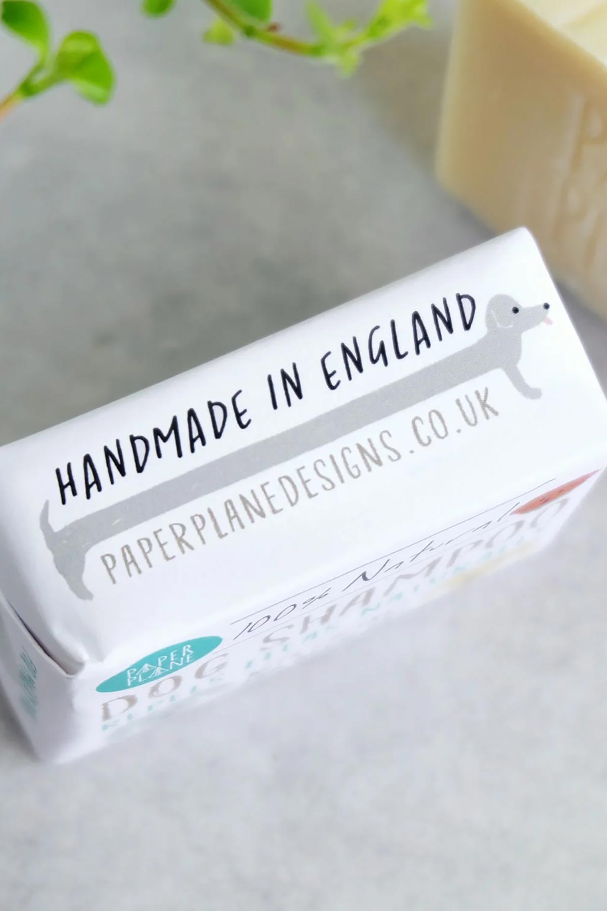 Paper Plane Dog Shampoo 100% Natural Vegan