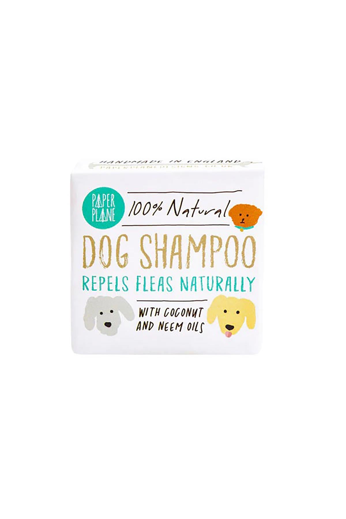 Paper Plane Dog Shampoo 100% Natural Vegan