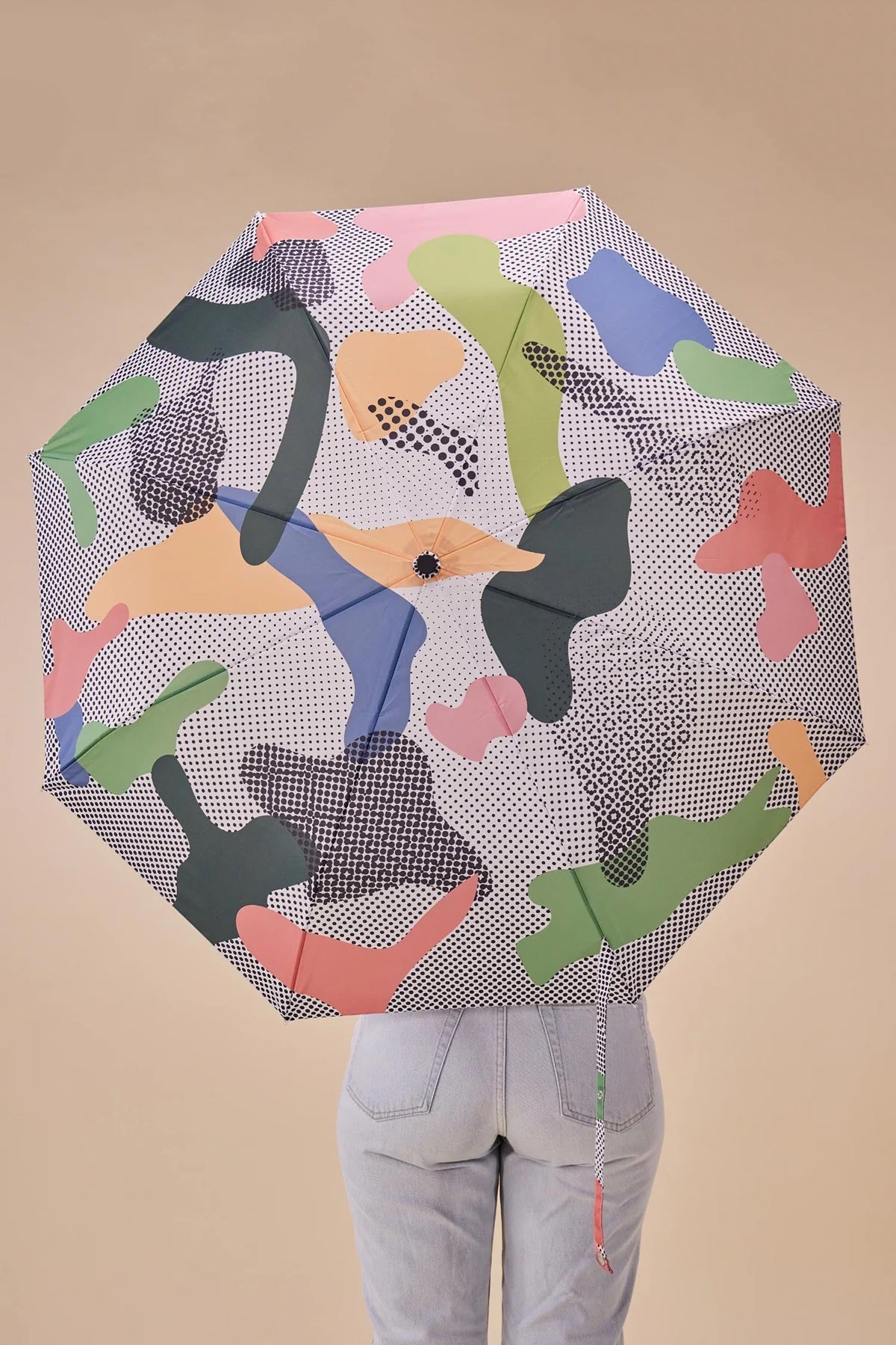 Original Duckhead Dots Eco-Friendly Compact Duck Umbrella