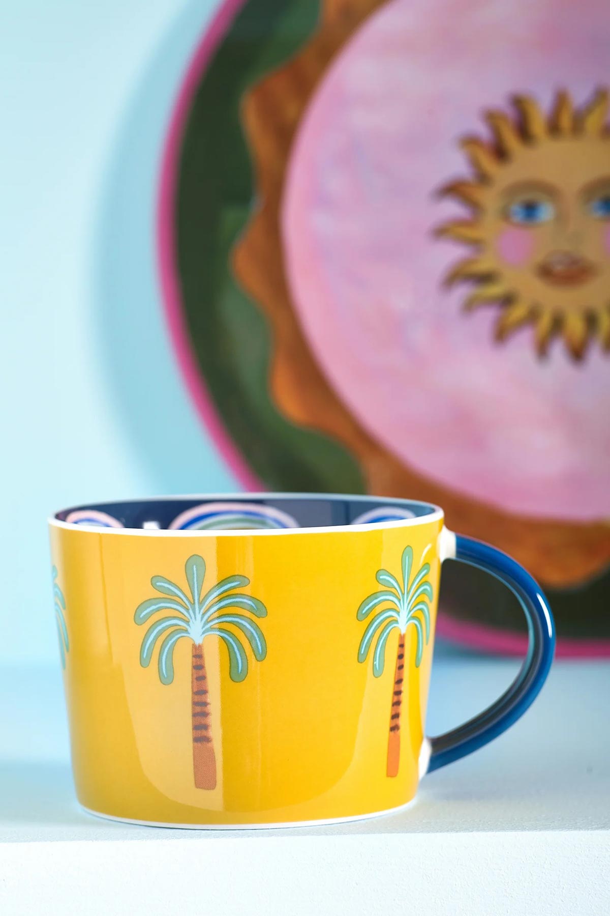 Eleanor Bowmer Electric Coast Palm Tree Mug