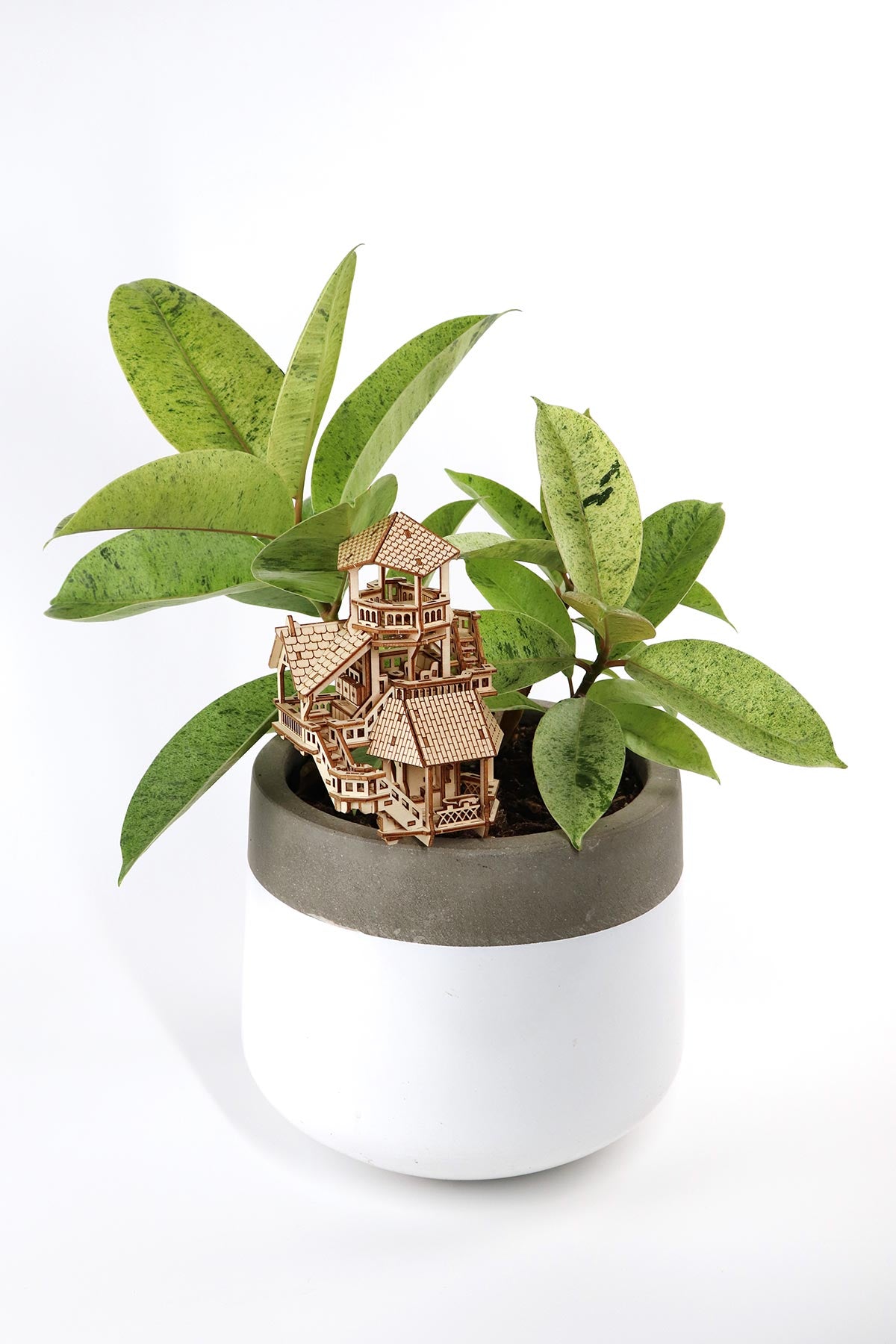 Tiny Treehouses Forest Cottage 3D Wooden Puzzle