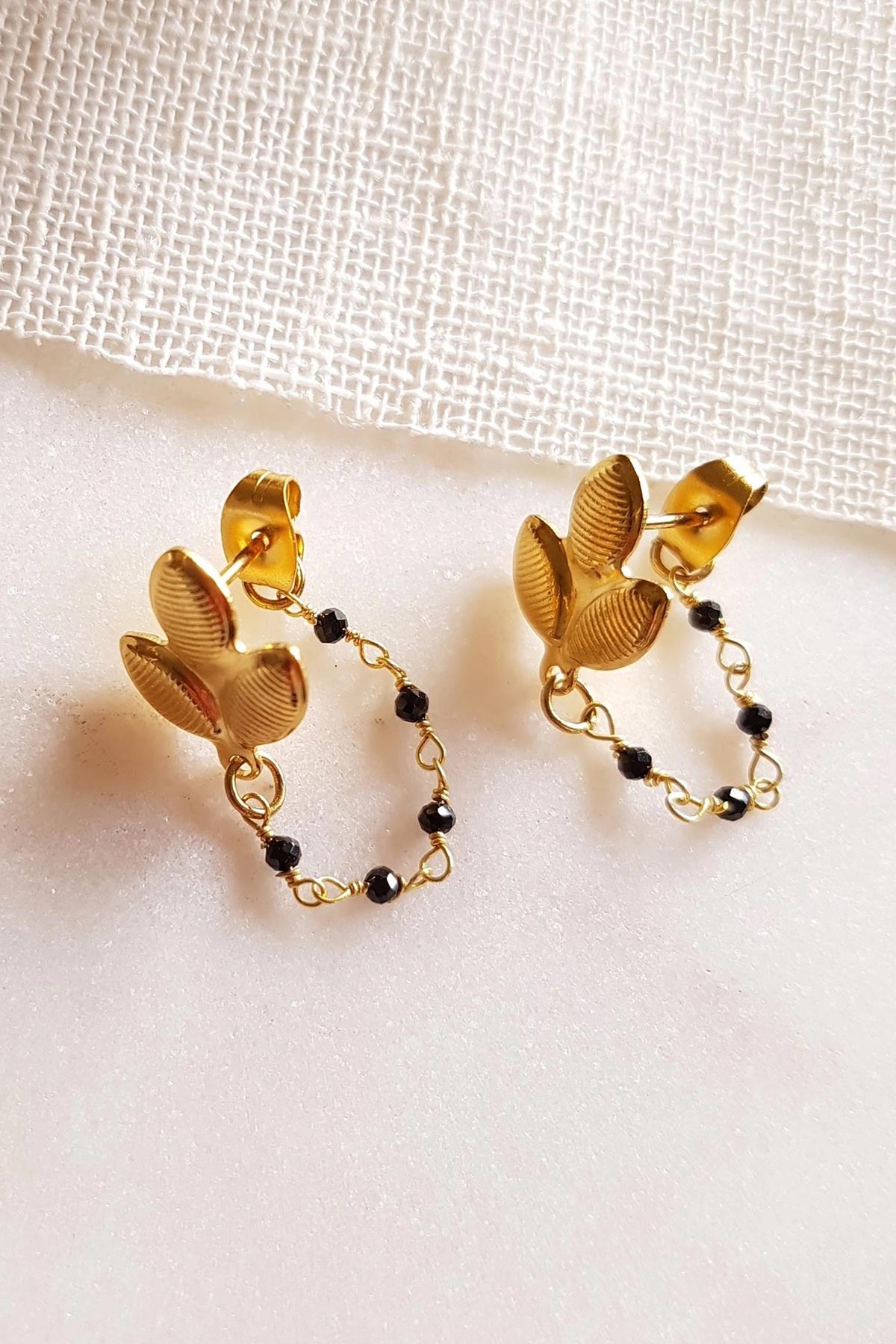 Ginandger Jonas Lapis Lazuli Earrings