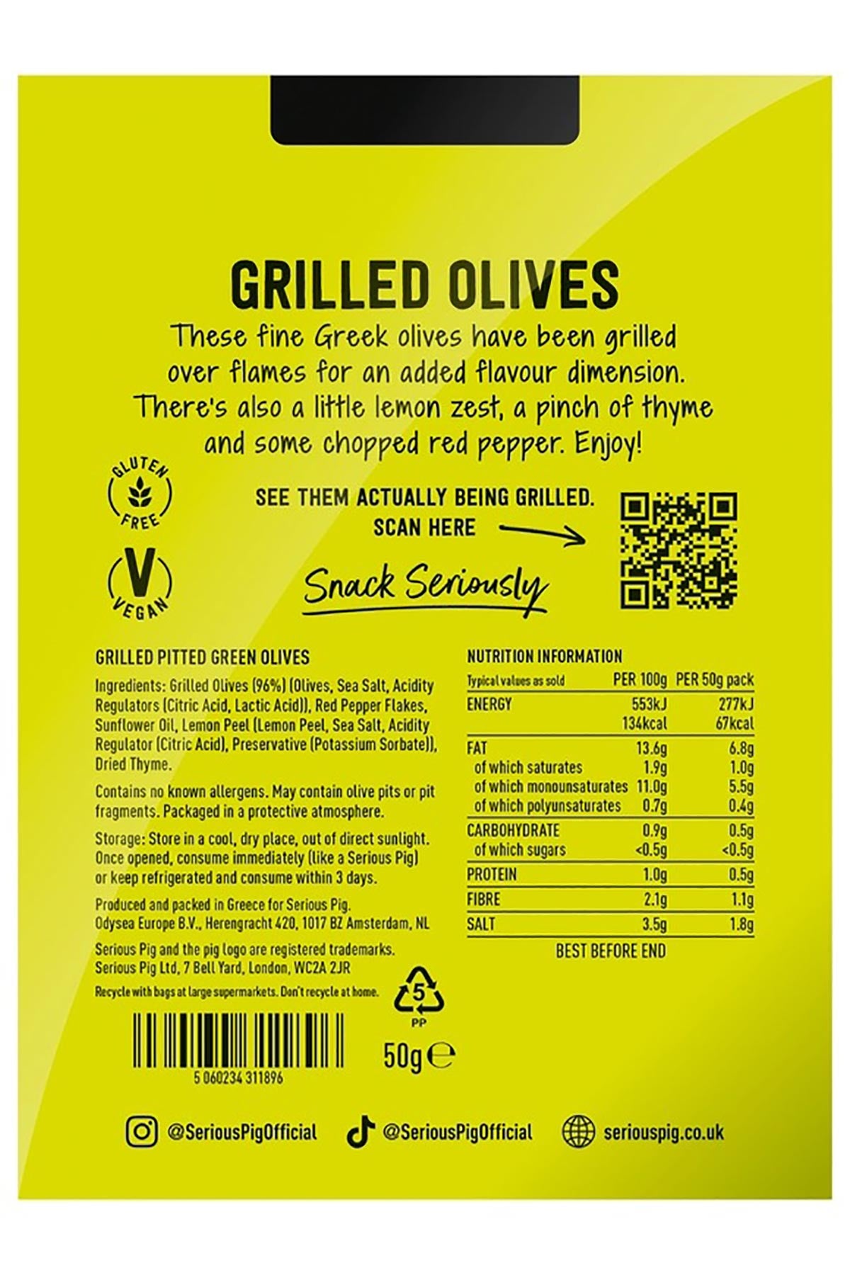 Serious Pig Grilled Olives