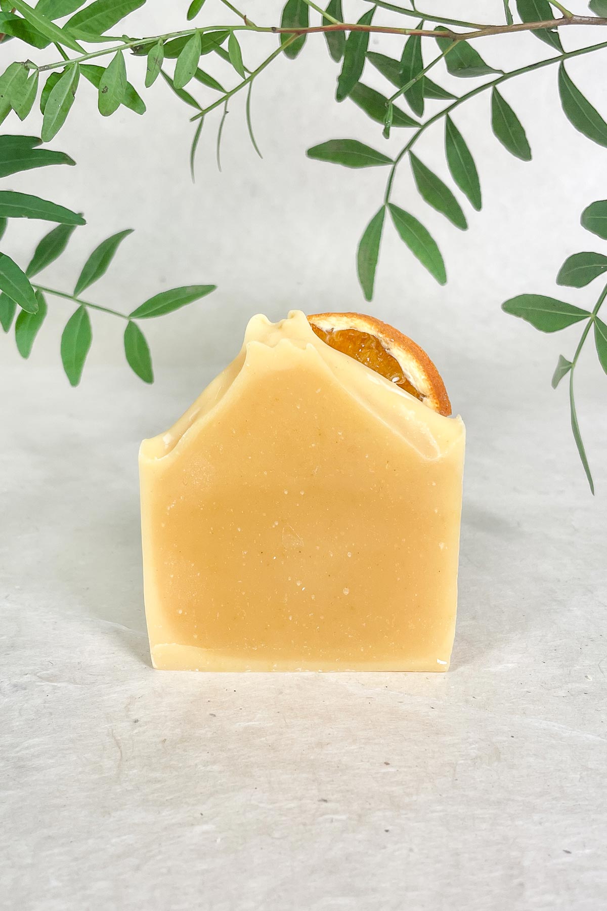 Auraque Handcrafted Sweet Orange Vitamin C Brightening Soap Bar