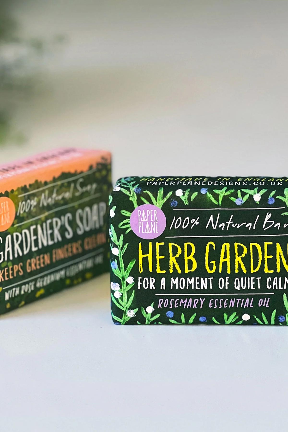 Herb Garden Rosemary Soap Bar 100% Natural And Vegan