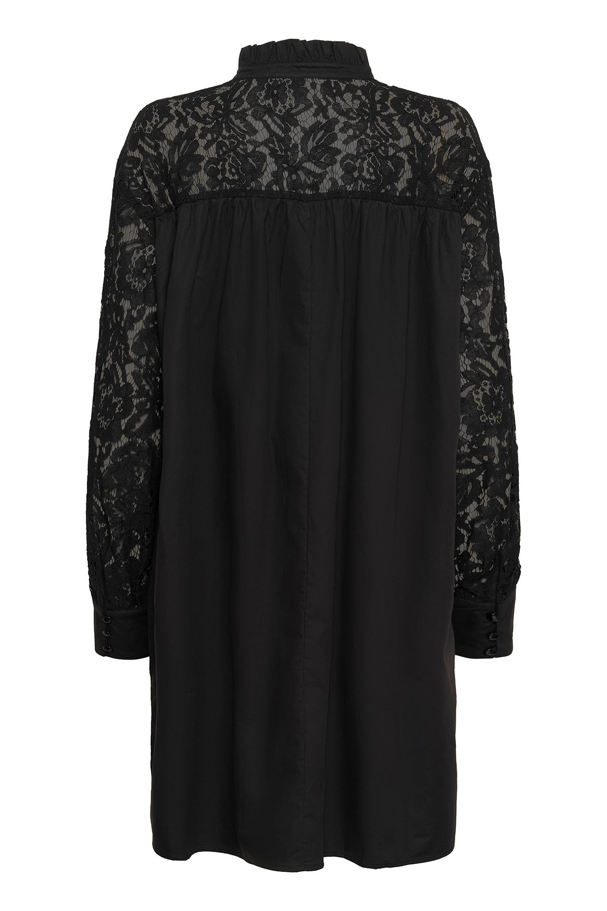 Kaffe KAcynthia Cotton Dress In Black