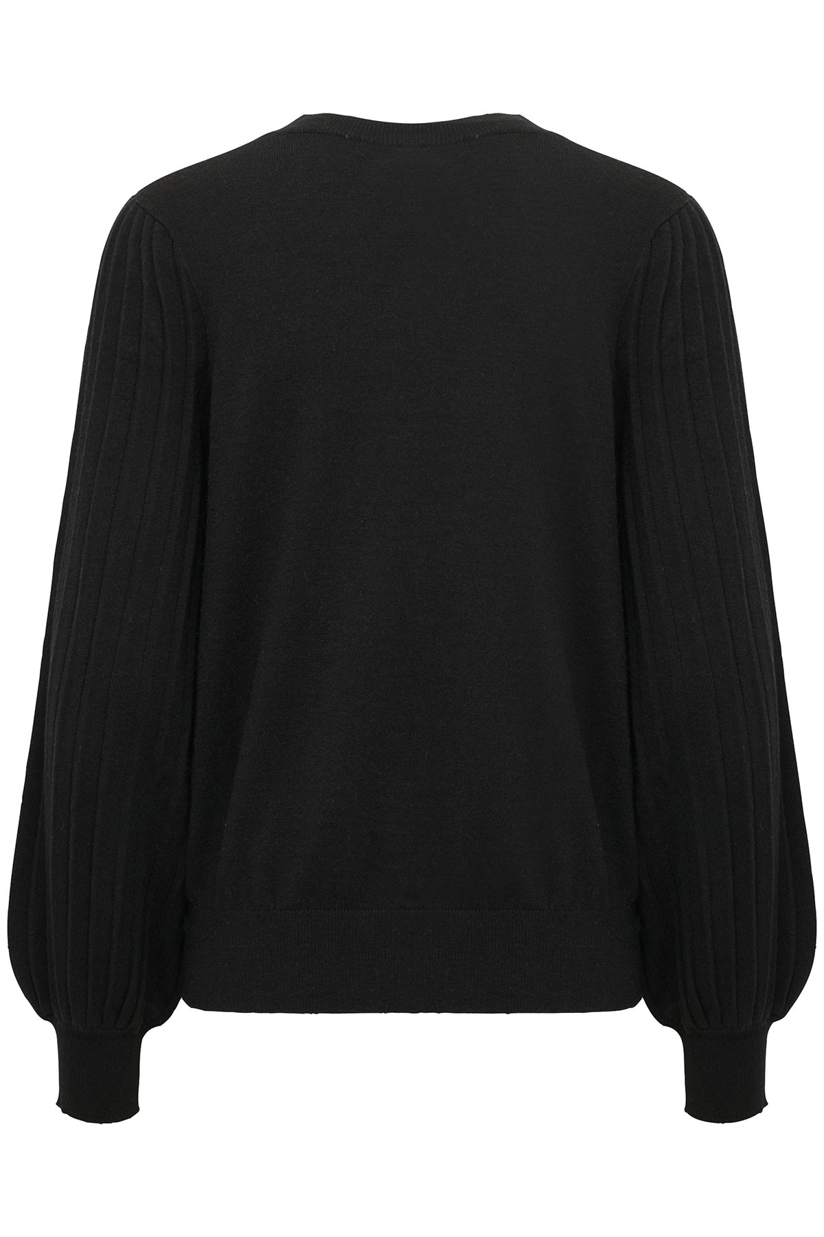 Kaffe KAlone Knit Pullover In Black