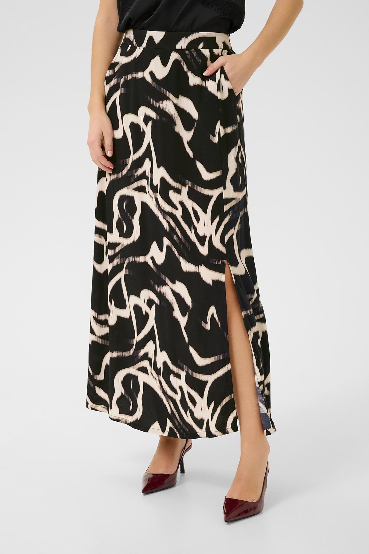 Kaffe KAmartha Skirt In Black