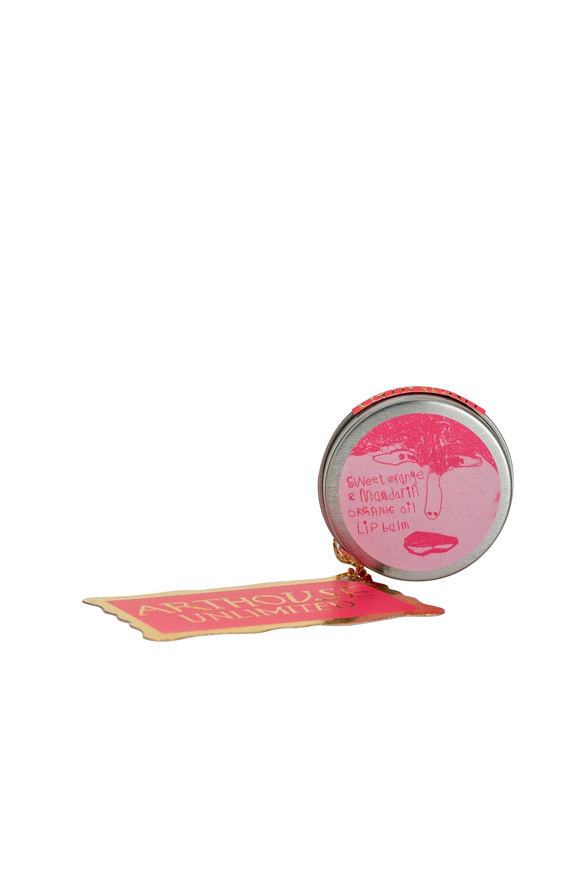 Arthouse Unlimited Lady Muck Design Lip Balm | Sweet Orange + Mandarin