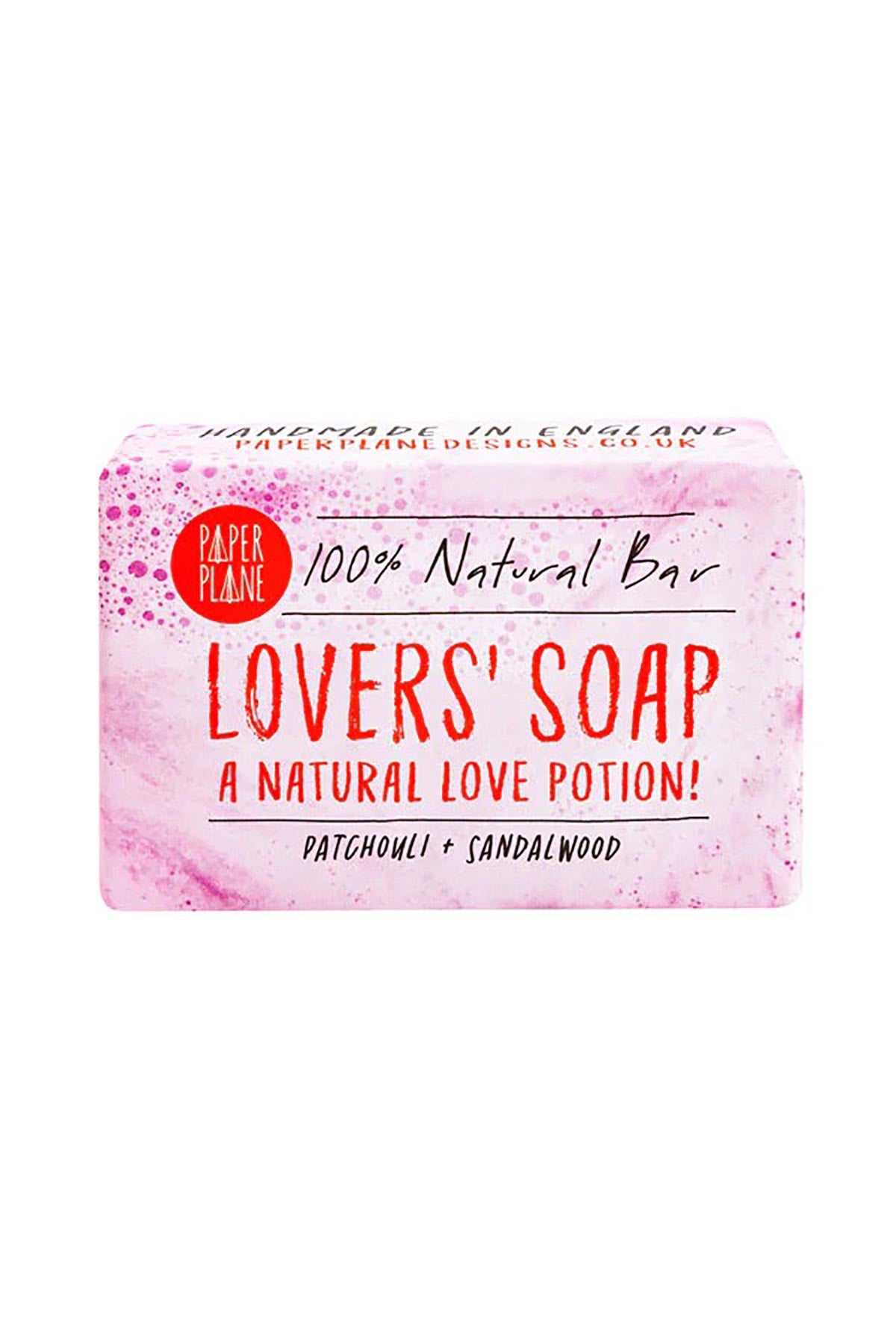 Paper Plane Lovers' Soap 100% Natural Vegan Plastic-Free
