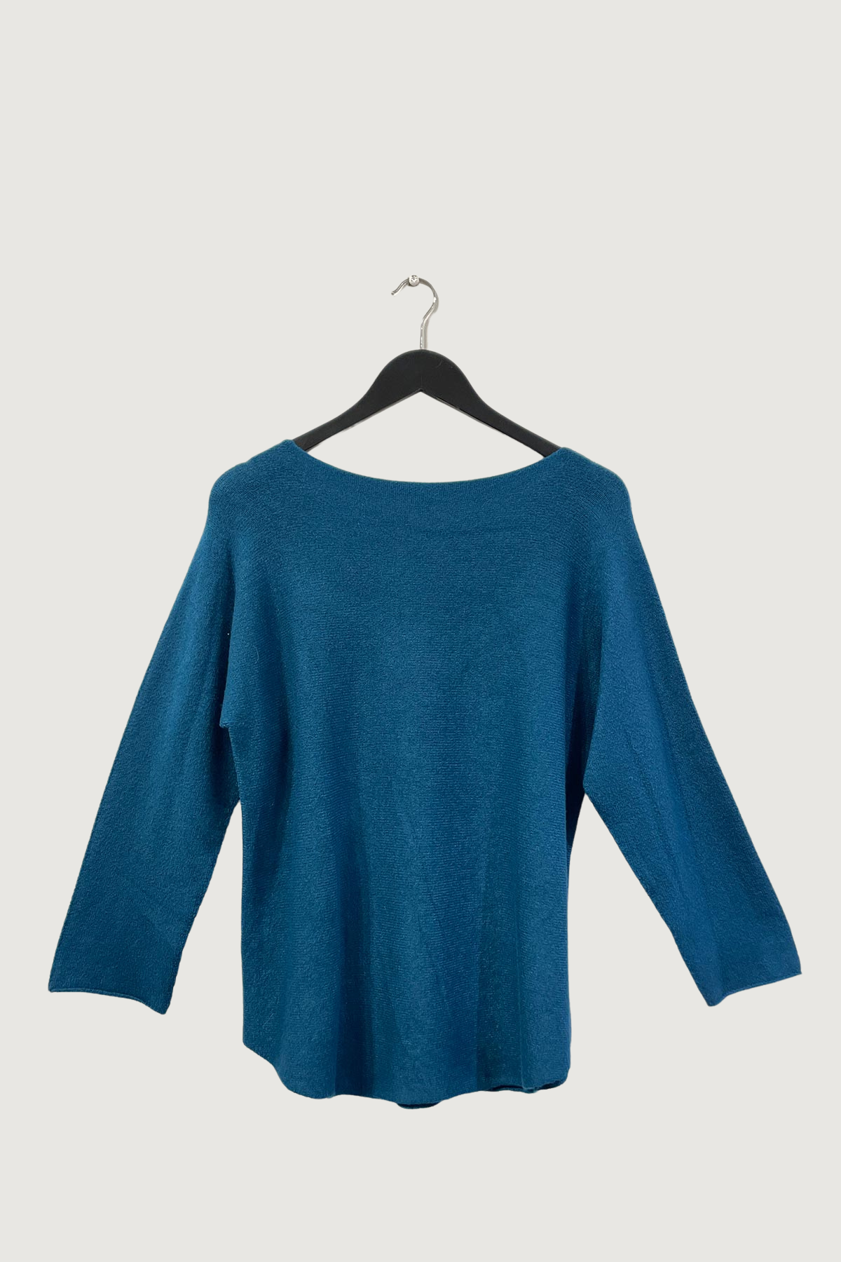 Mia Strada Gold Spots Seamless Softknit Jumper In Teal