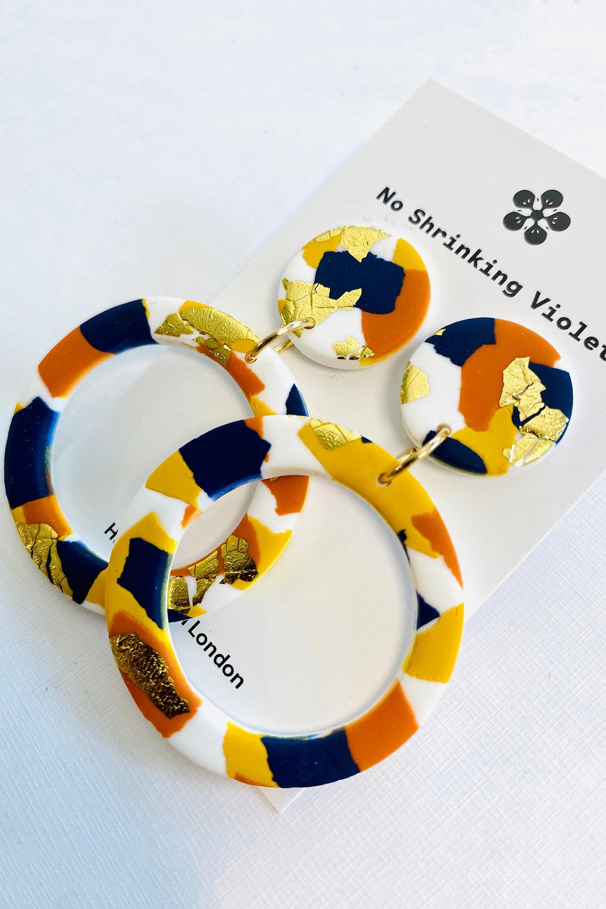 No Shrinking Violet Sydney Large Stud Earrings