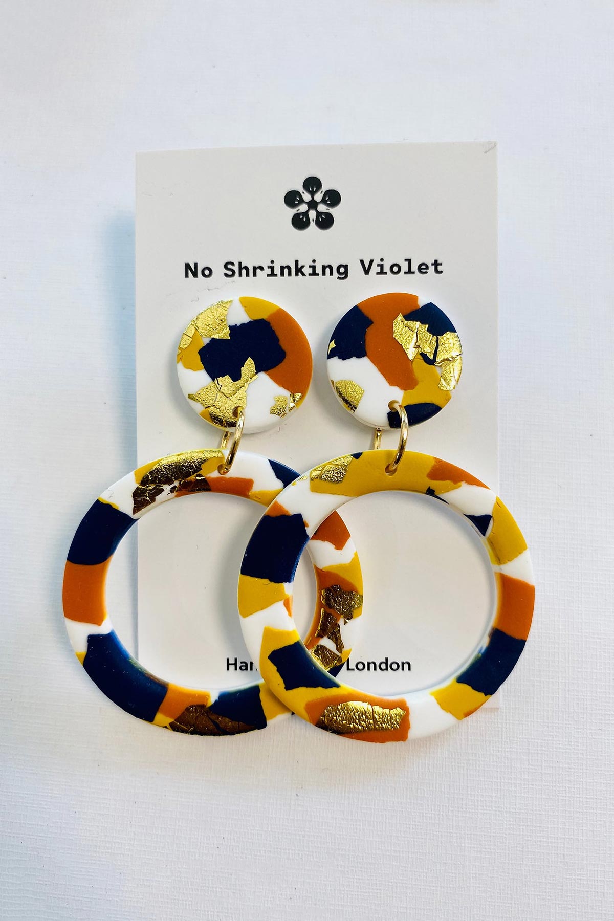 No Shrinking Violet Sydney Large Stud Earrings