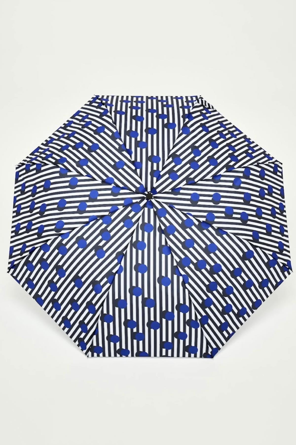 Original Duckhead Polkastripe Eco-Friendly Compact Duck Umbrella