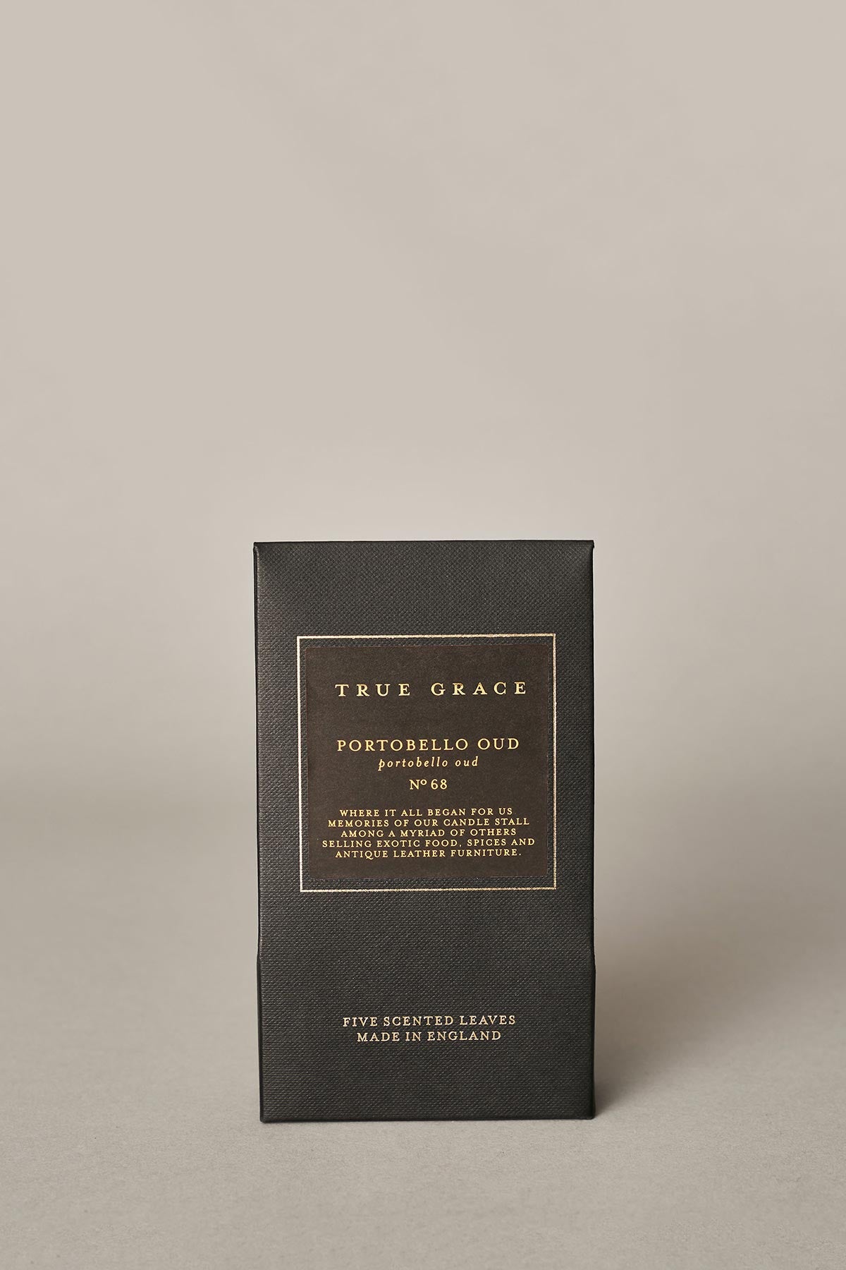 True Grace Portobello Oud Scented Leaves