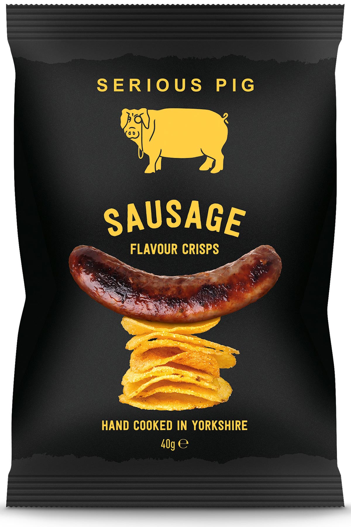 Serious Pig Sausage Flavour Crisps
