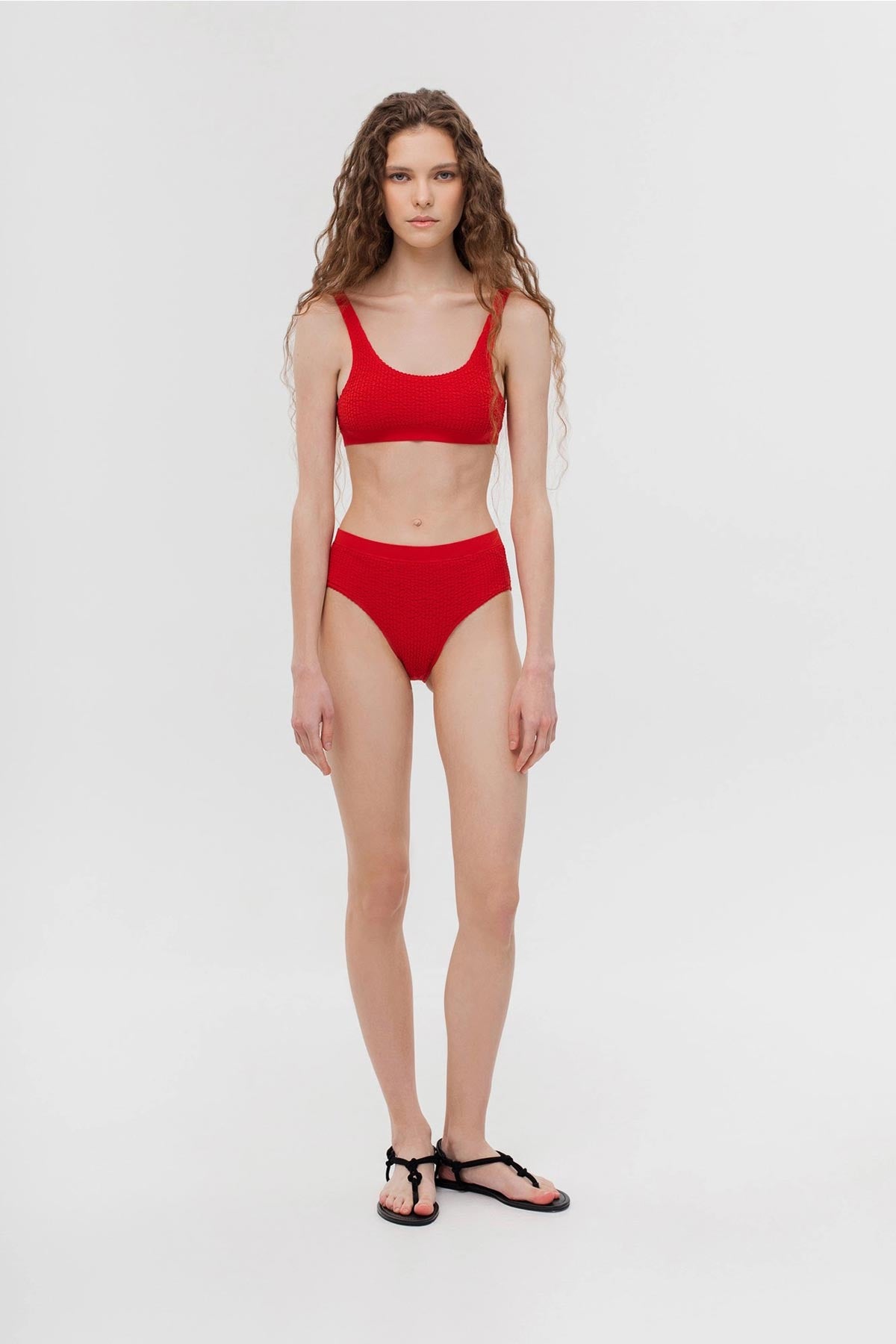 Siawear Seamless Bikini Set In Red
