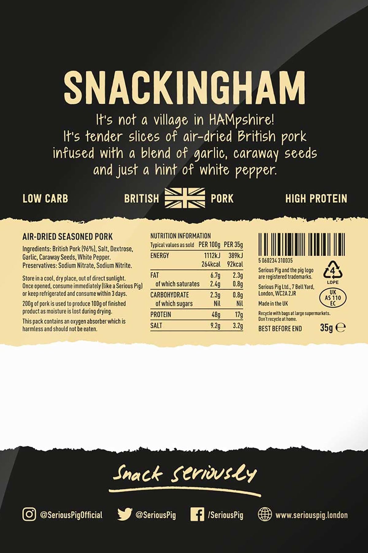 Serious Pig Snackingham Classic