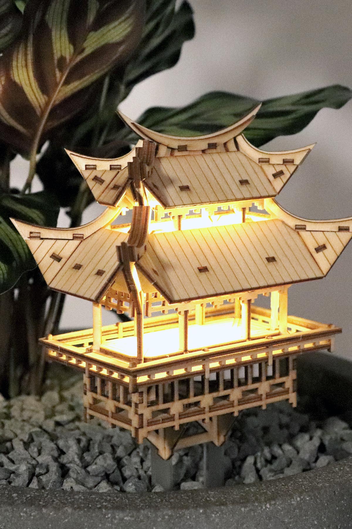 Tiny Treehouses Temple of Gratitude 3D Wooden Puzzle