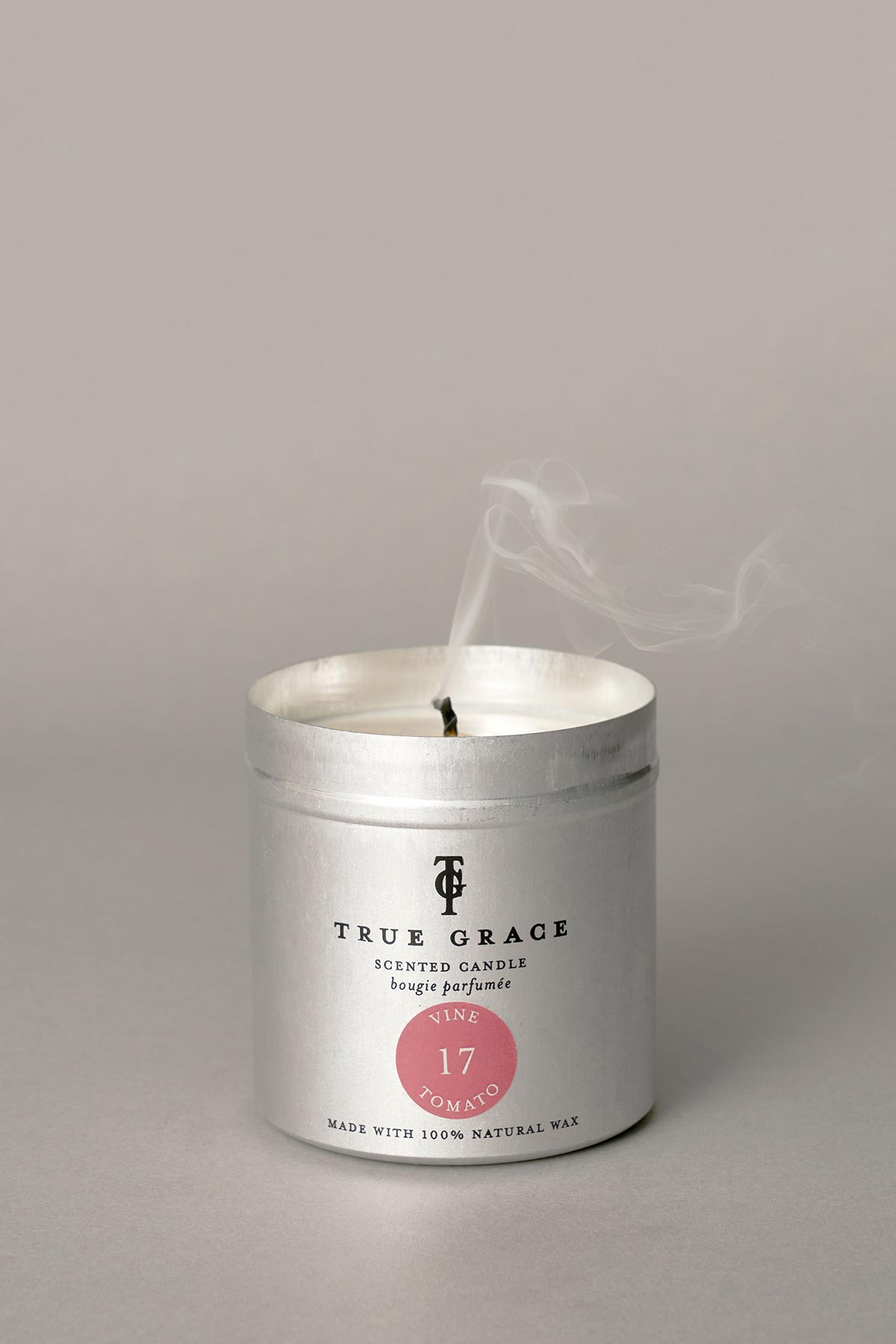 True Grace Vine Tomato Tin Candle