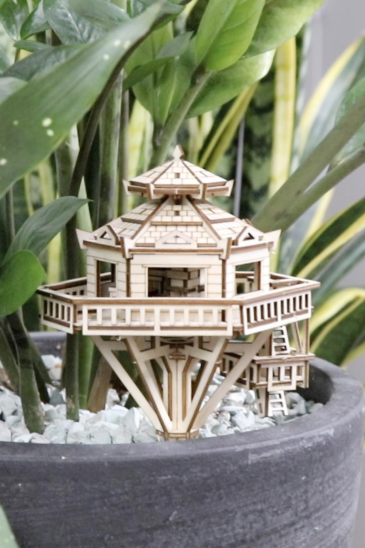 Tiny Treehouses Woodland Outpost 3D Wooden Puzzle