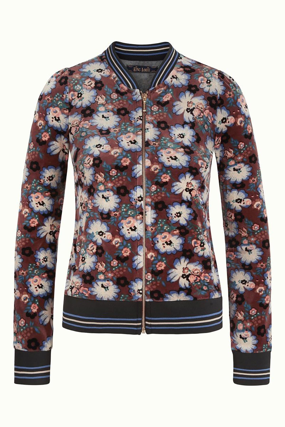 King Louie Iris Jacket Midwood In Pecan Brown