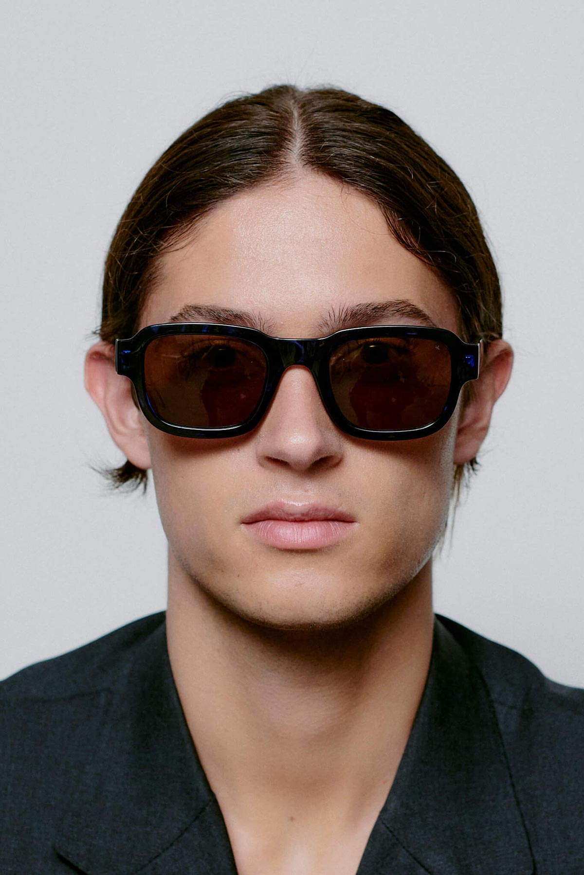 A Kjaerbede Halo Sunglasses In Demi Blue