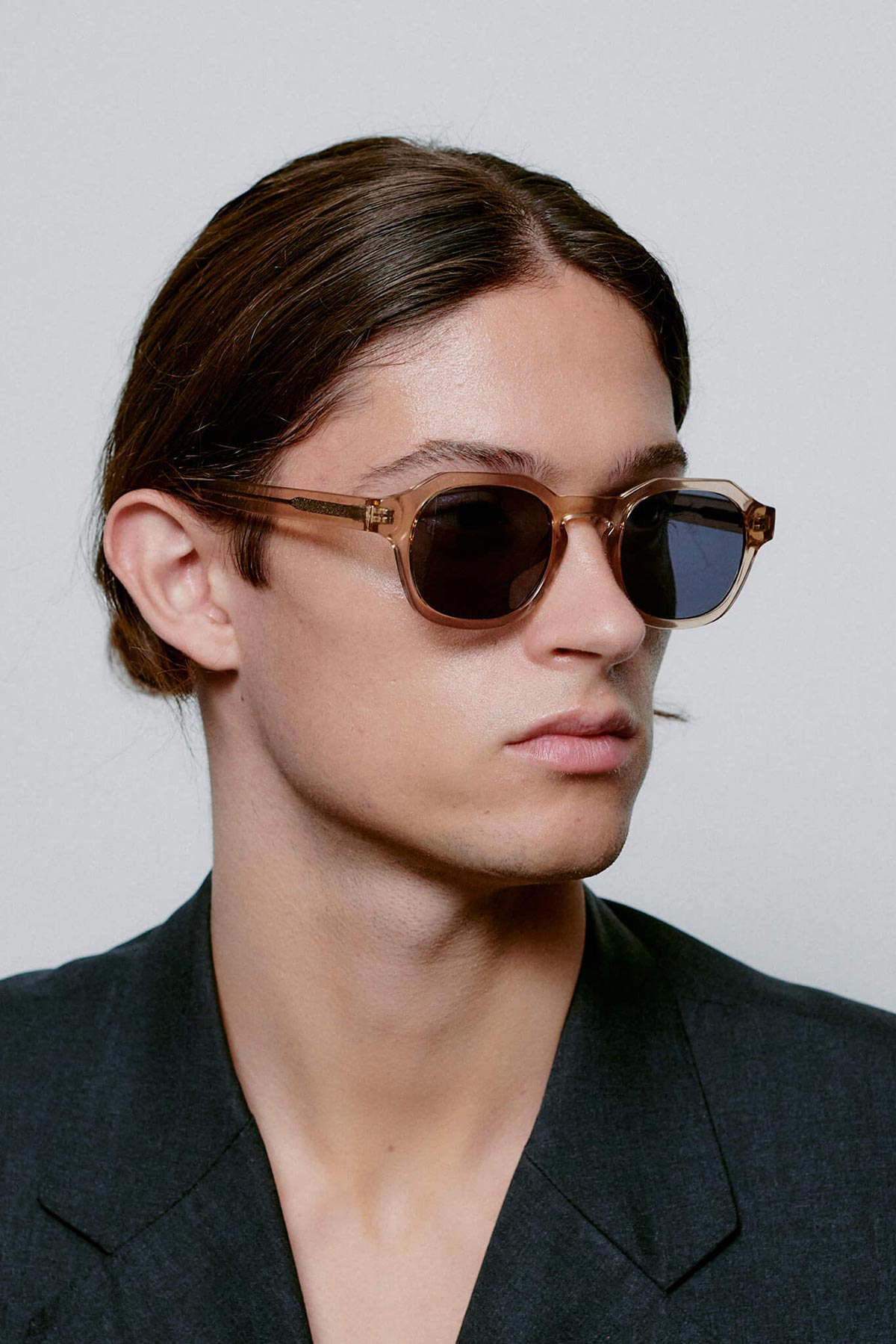 A Kjaerbede Zan Sunglasses In Champagne