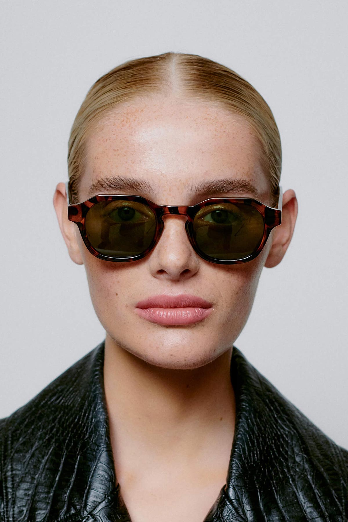 A Kjaerbede Zan Sunglasses In Havana