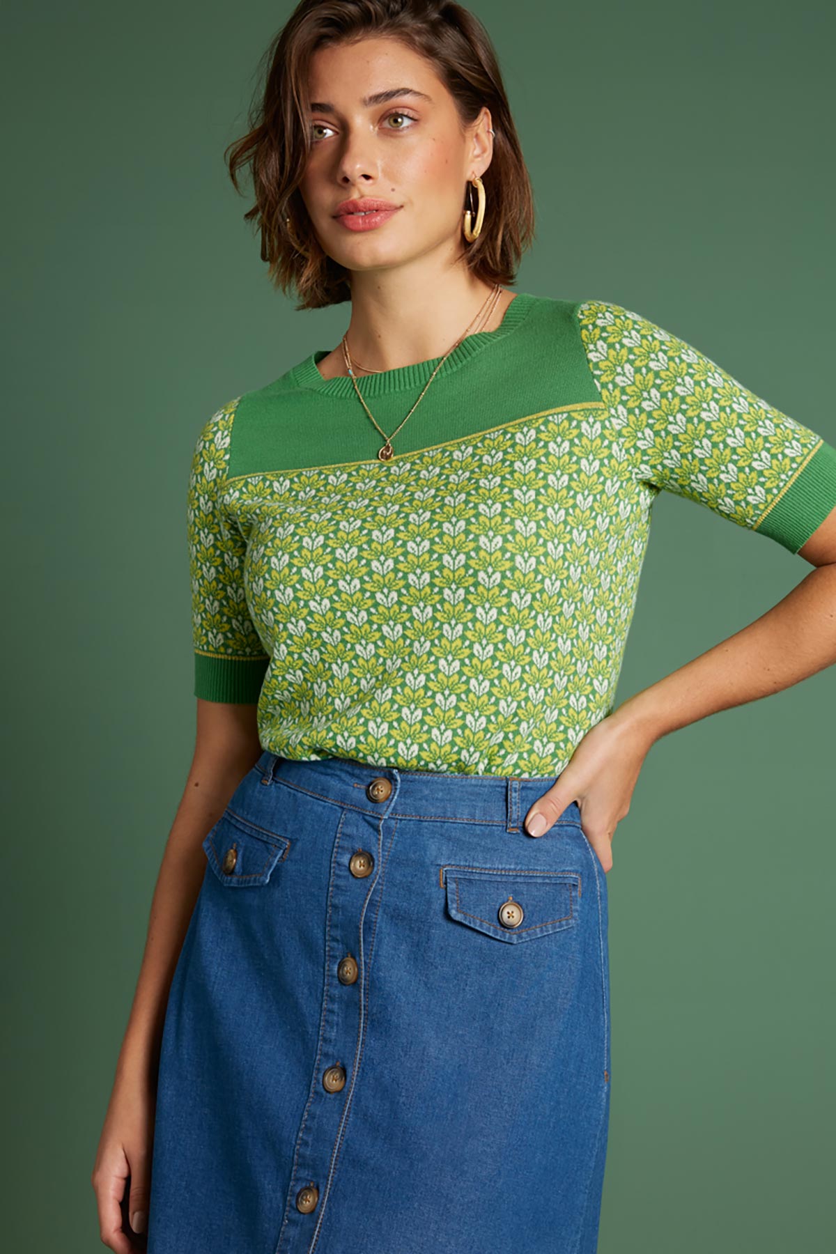 Diego Short Sleeve Smart Casual Summer Top | Occasion Party Tops