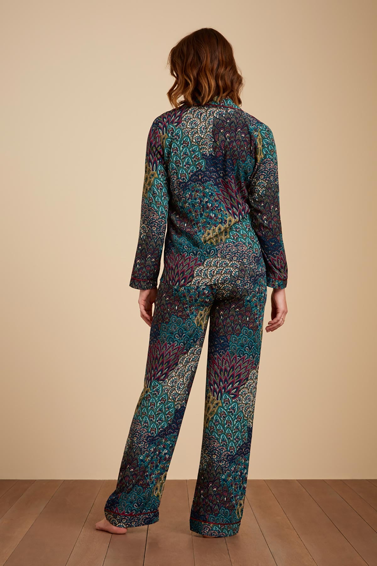 Lapis Blue Dozy Dusty Ladies Pyjama King Louie