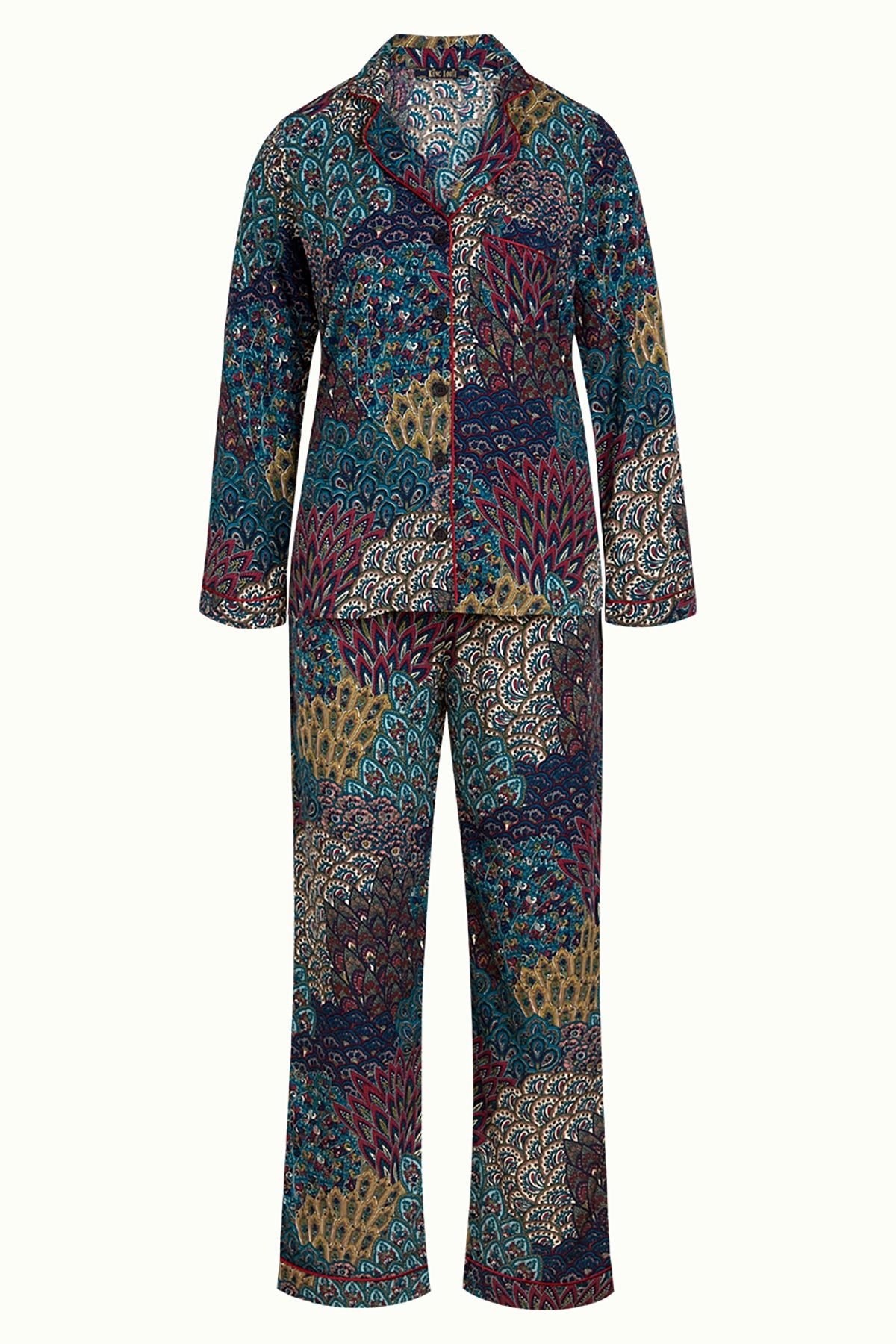 Lapis Blue Dozy Dusty Ladies Pyjama King Louie