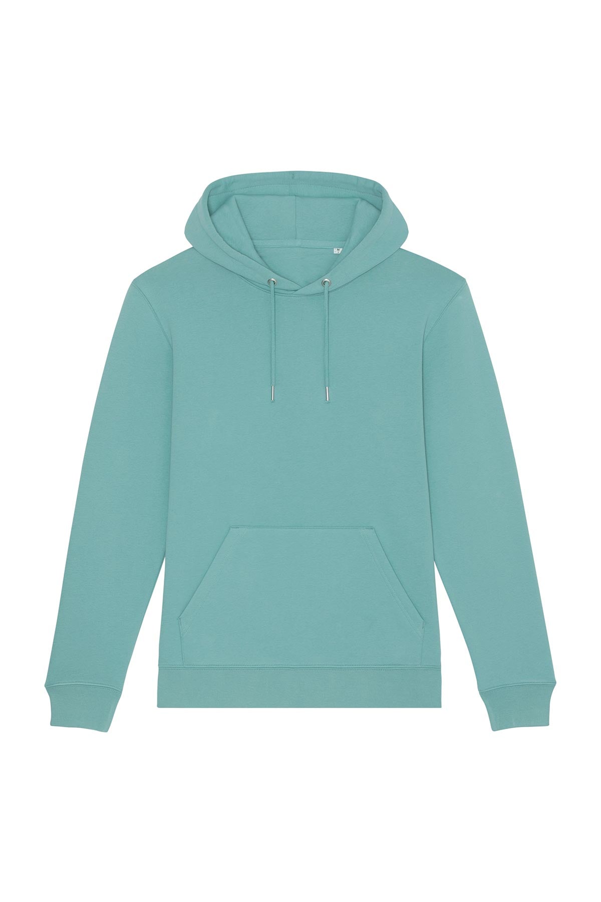 Ethical Women's Organic Cotton Hoodie Sweatshirt Vegan Fairtrade Teal Mostera