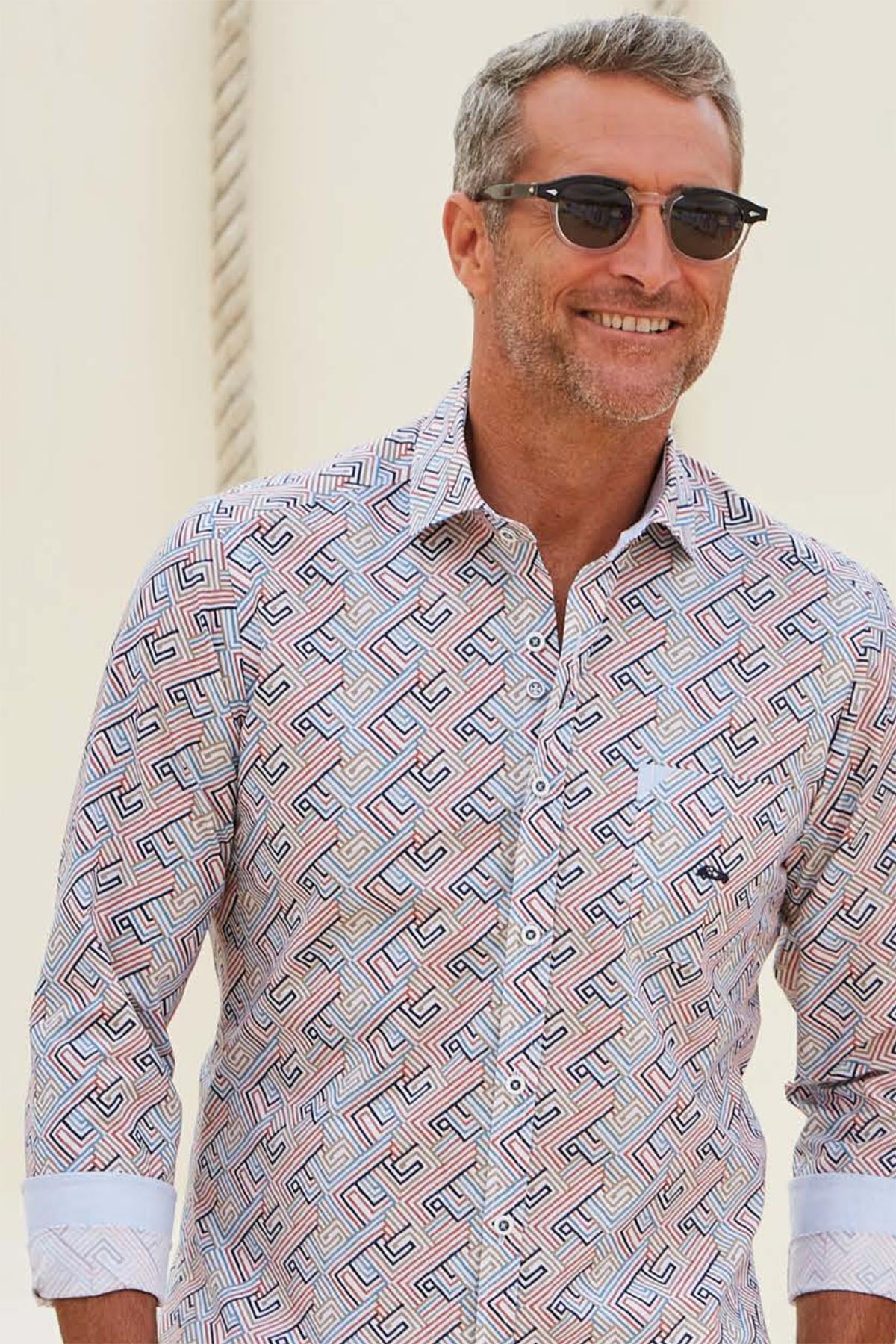 Dario Beltran Bethune Short Sleeve Cotton Shirt