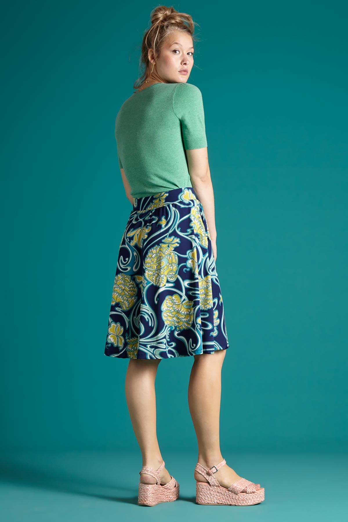Coronado Knee Length Casual Summer Skirt | Occassion Party Skirt
