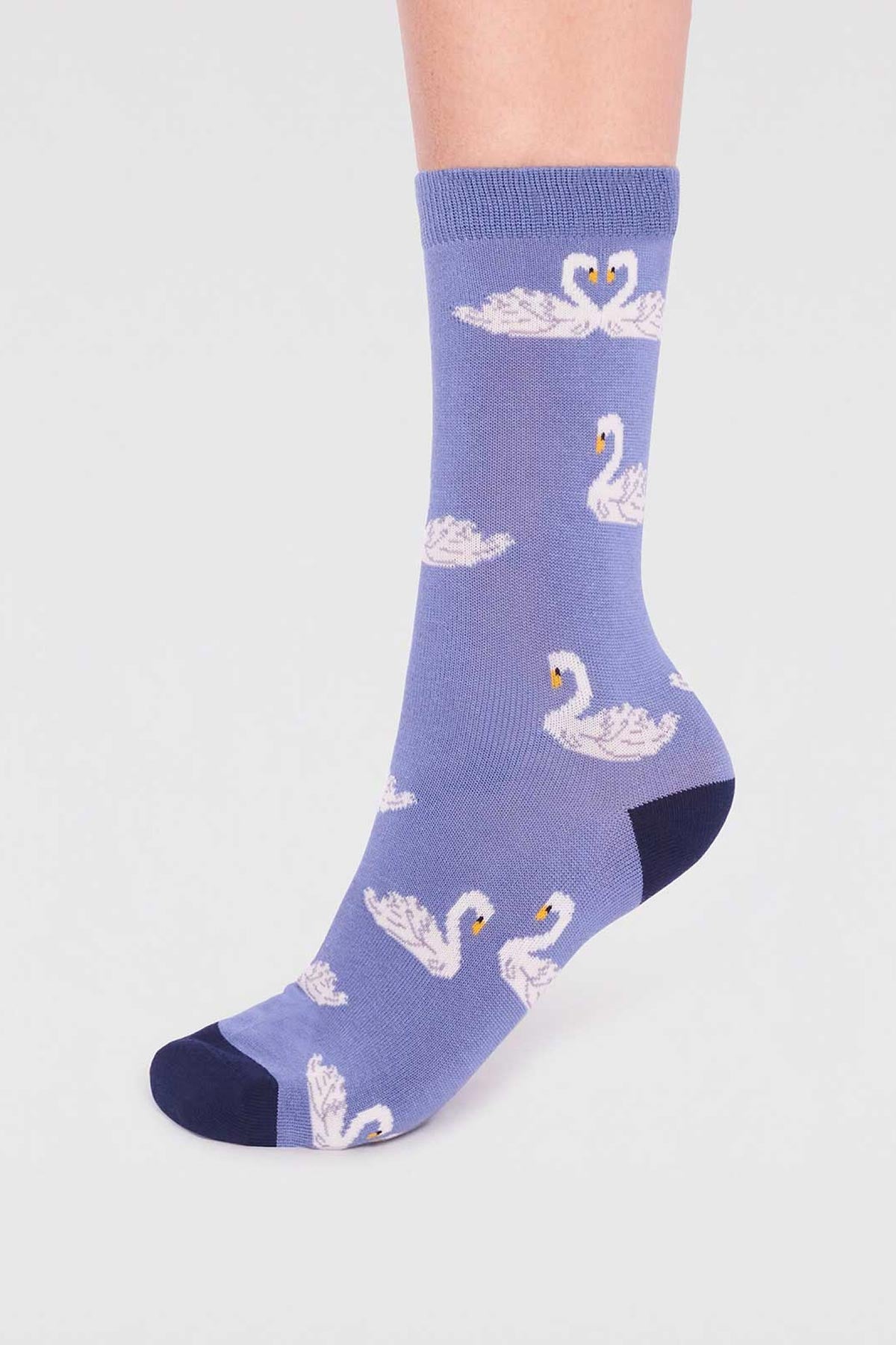 Thought Daniela Bamboo Duck 4 Sock Gift Box In Multi