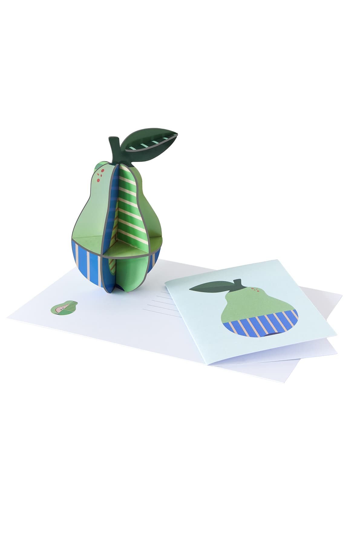 Studio Roof 3D Pop Out Card Pear